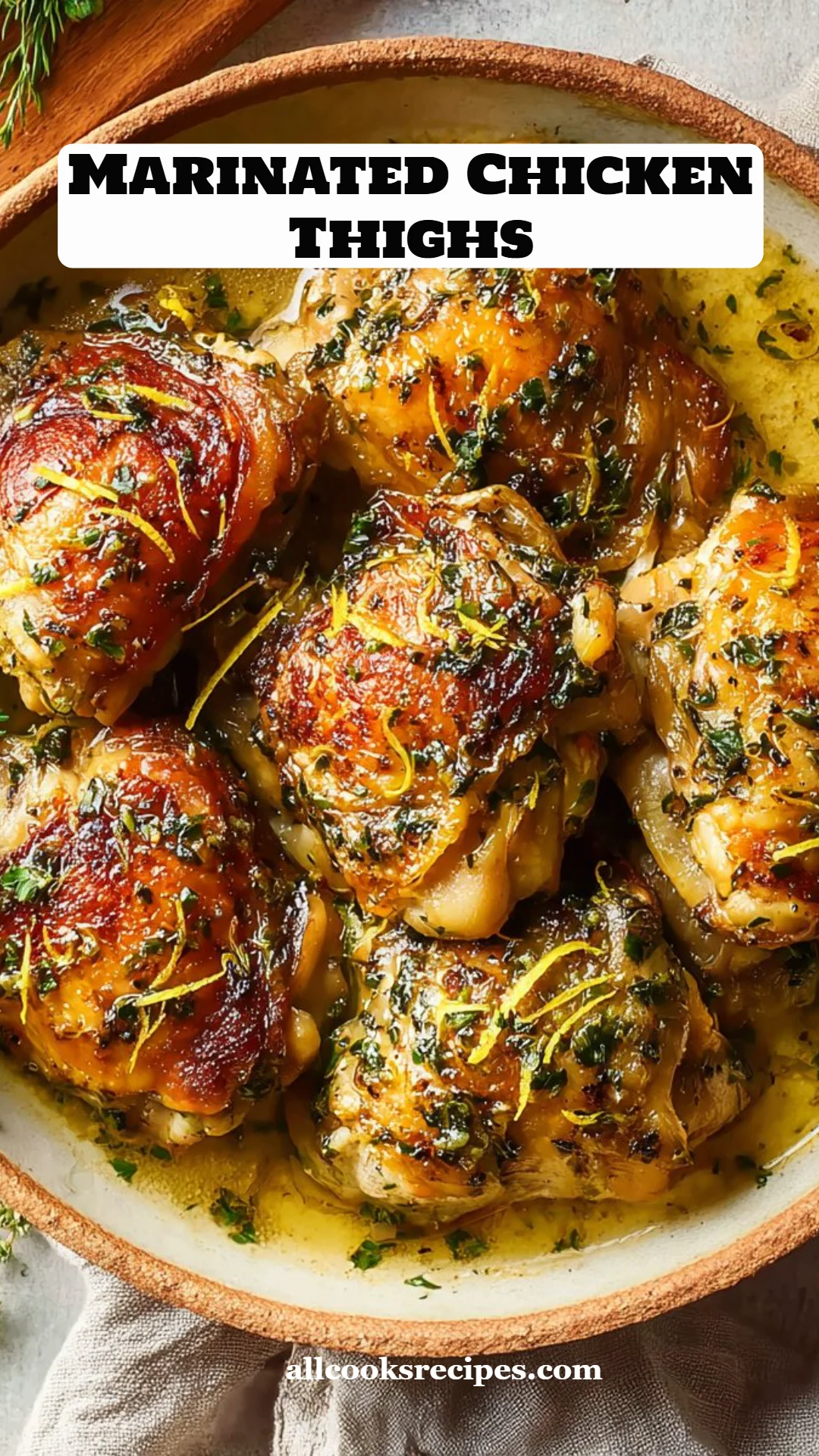 Marinated Chicken Thighs