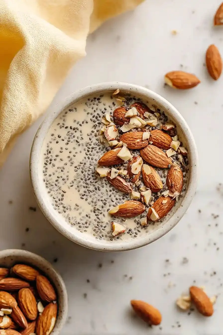 Almond Butter Chia Seed Pudding