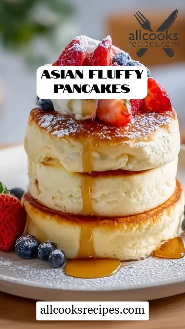 Asian Fluffy Pancakes