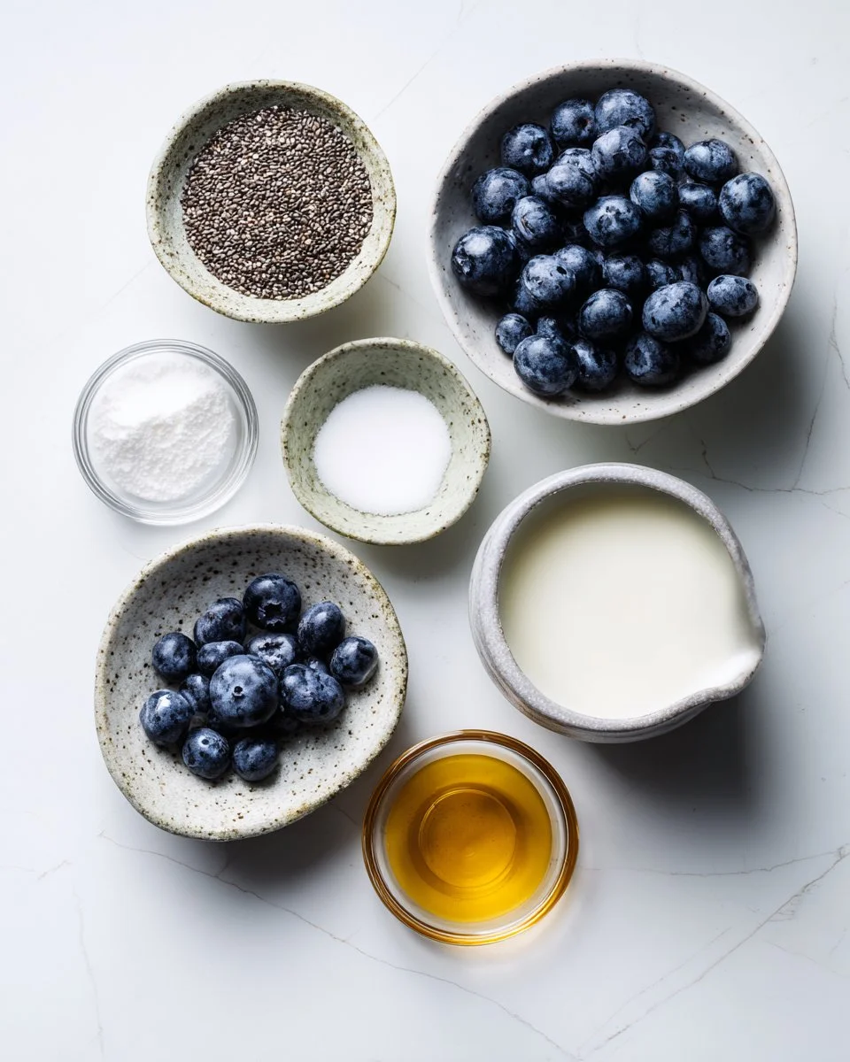 Blueberry Chia Seed Pudding