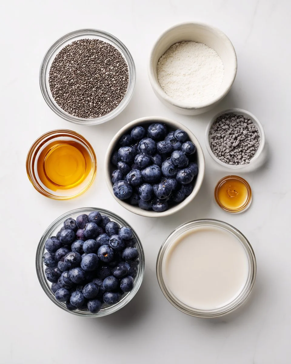 Blueberry Chia Seed Pudding