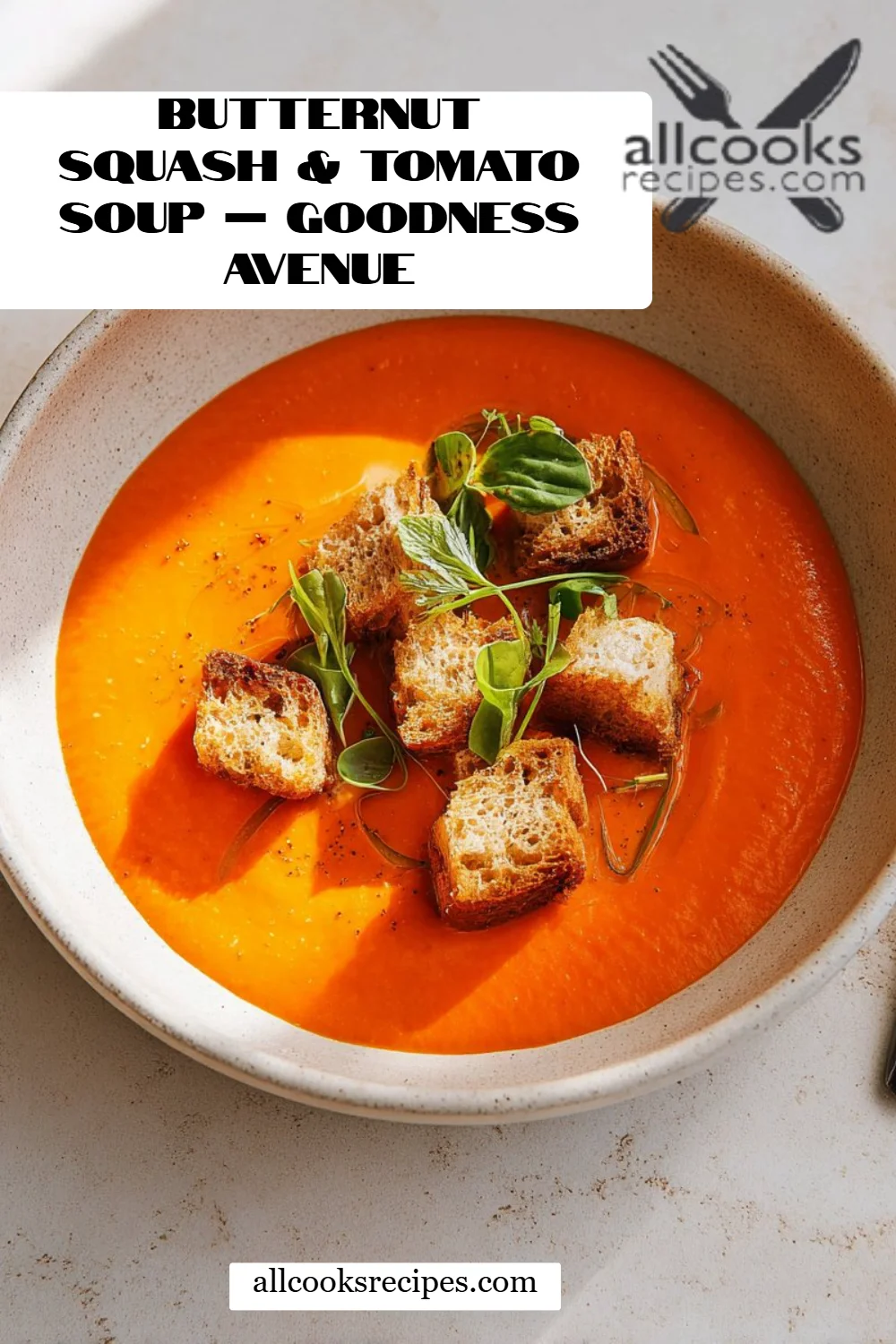Butternut Squash & Tomato Soup – Goodness Avenue