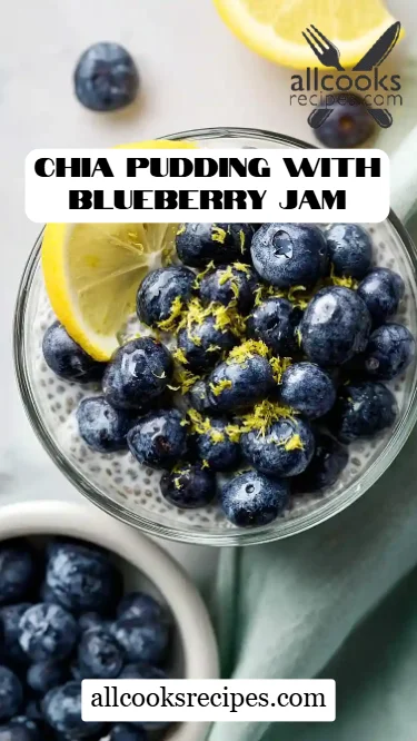 Chia Pudding with Blueberry Jam