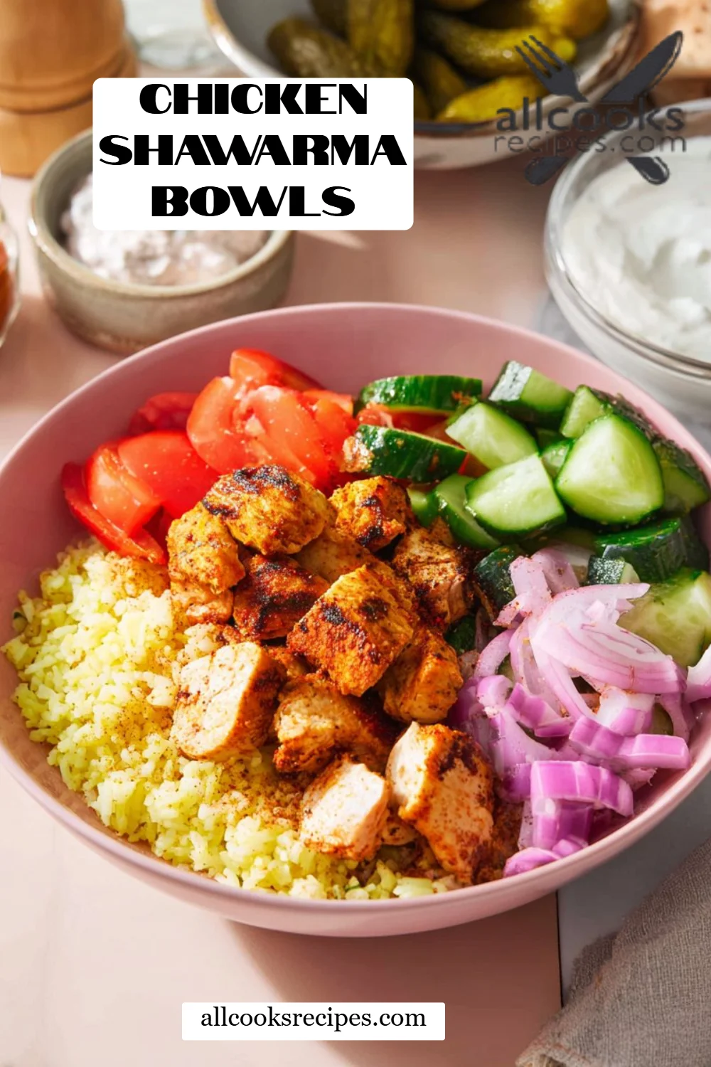 Chicken Shawarma Bowls