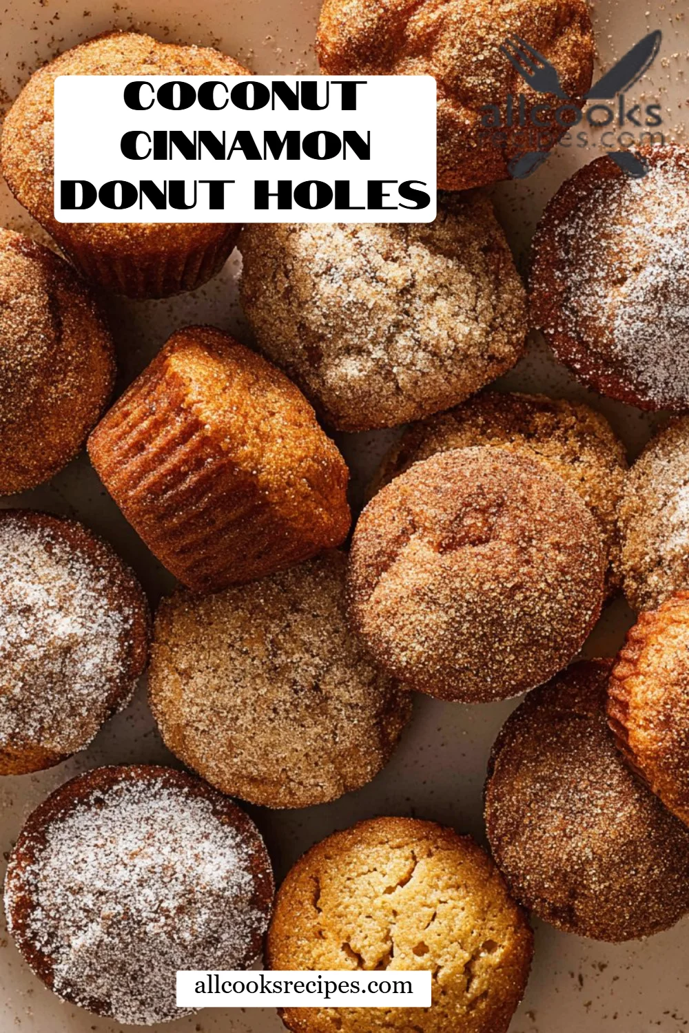 Coconut Cinnamon Donut Holes