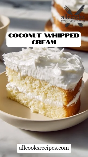 Coconut Whipped Cream