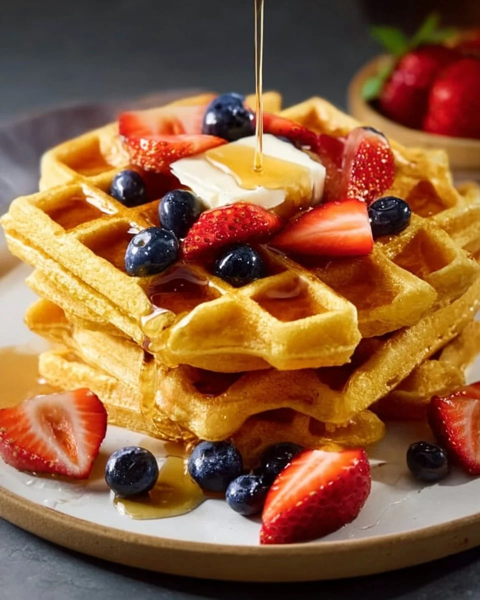 Cornbread Waffles