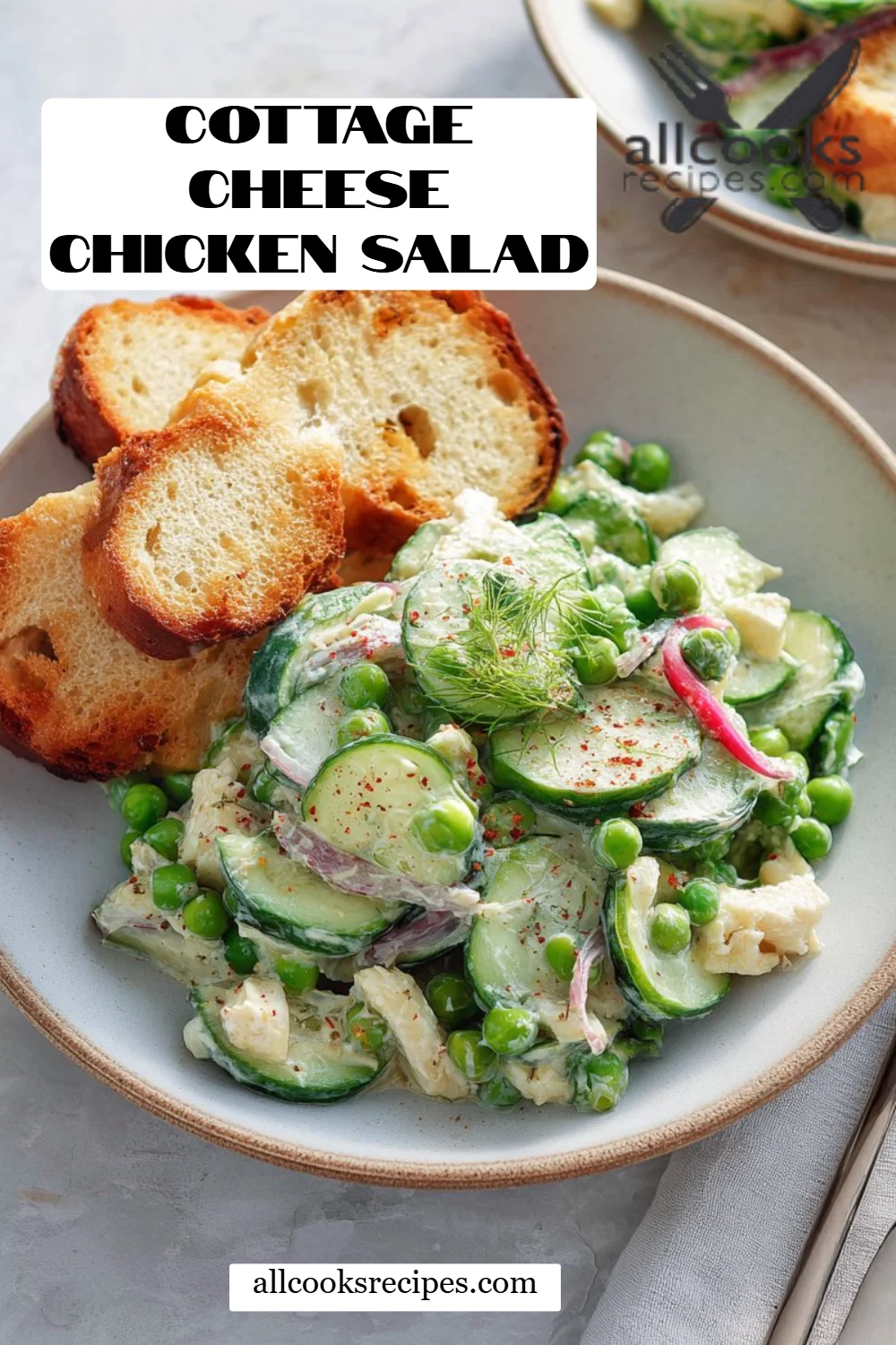 Cottage Cheese Chicken Salad