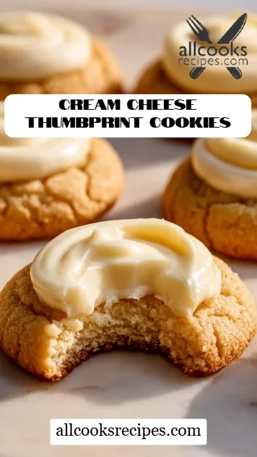 Cream Cheese Thumbprint Cookies