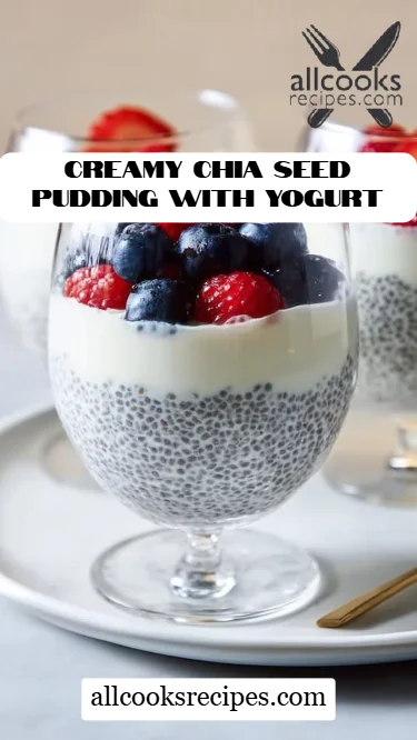 Creamy Chia Seed Pudding with Yogurt