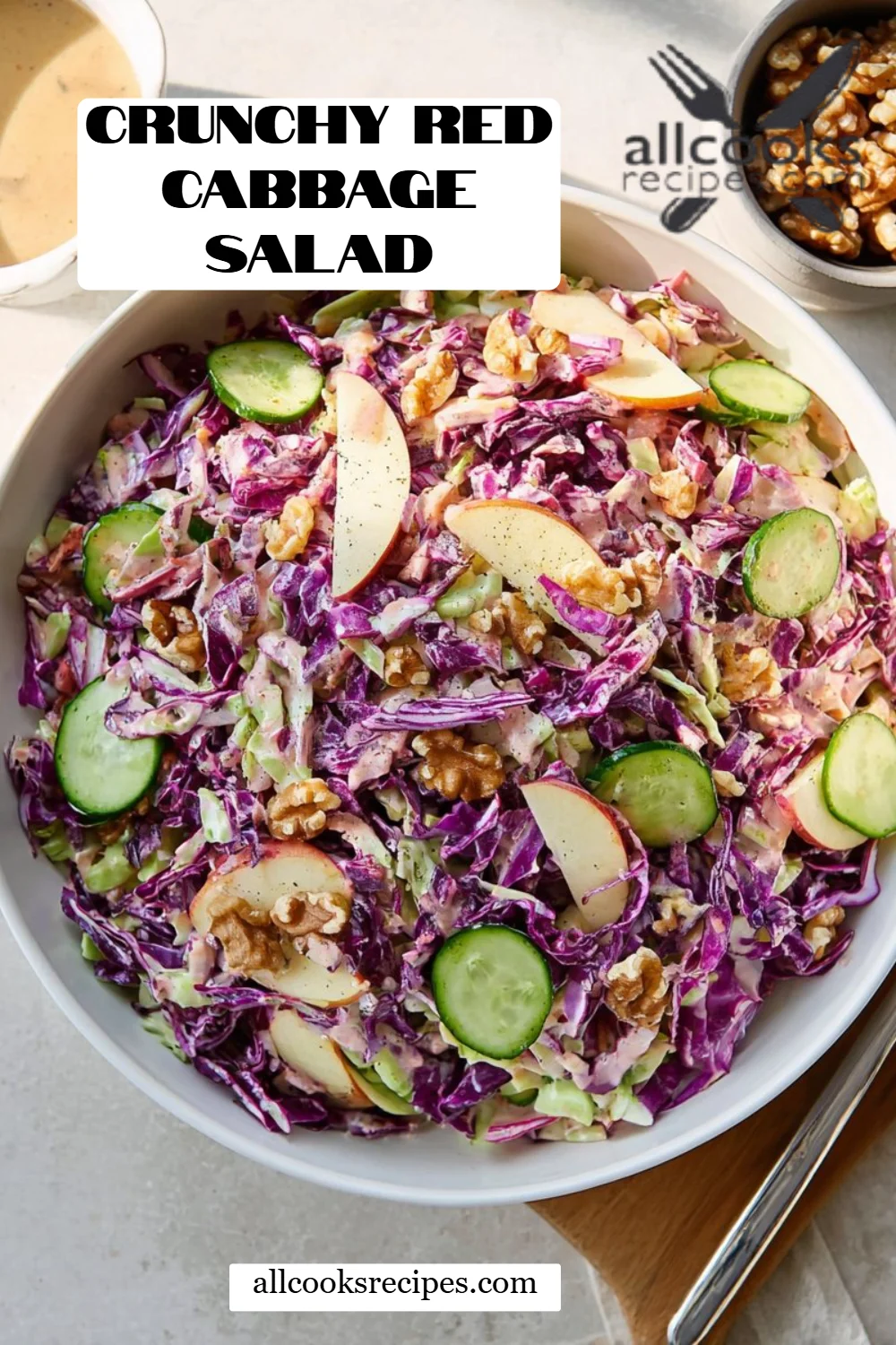 Crunchy Red Cabbage Salad