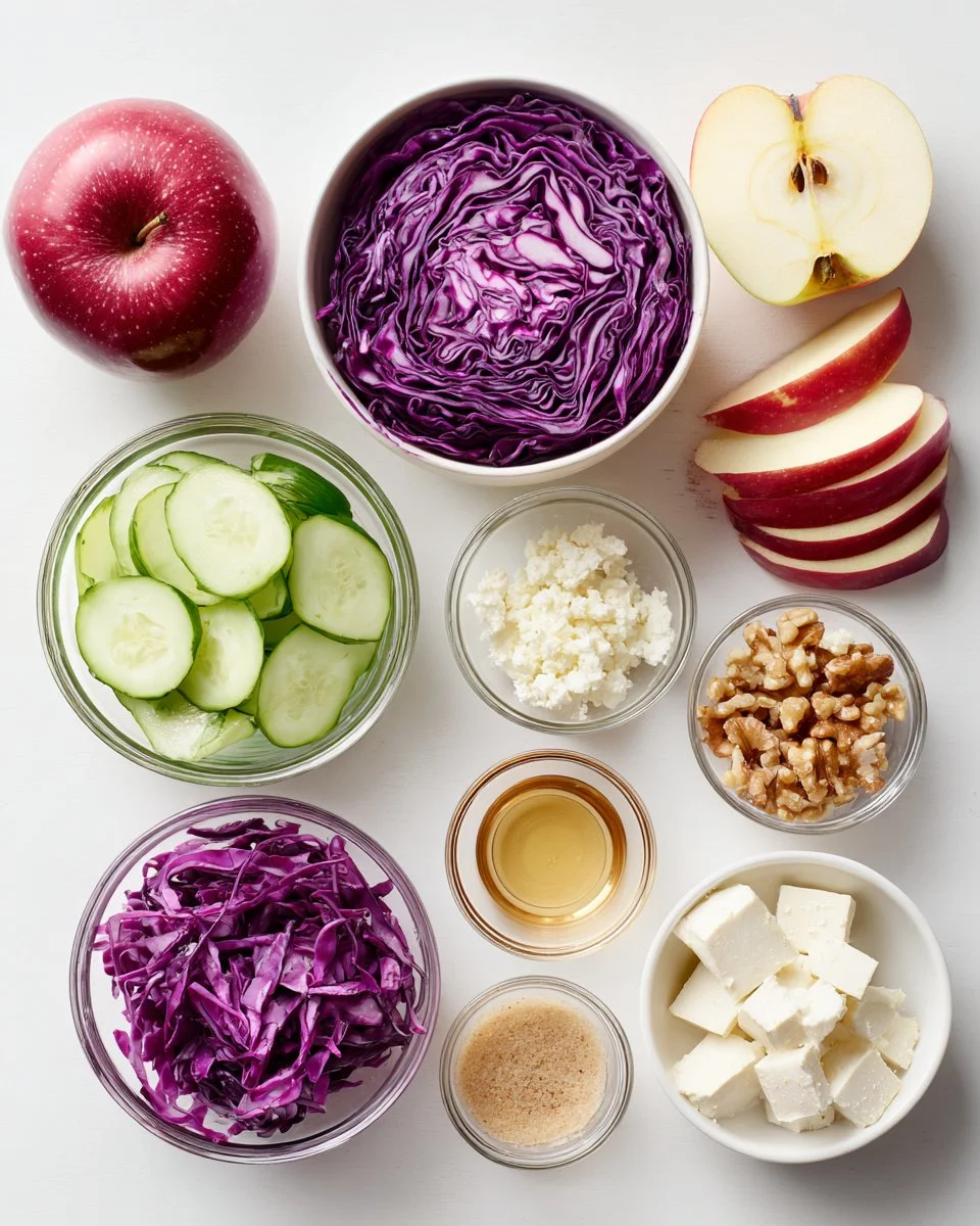 Crunchy Red Cabbage Salad