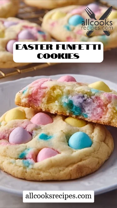 Easter Funfetti Cookies