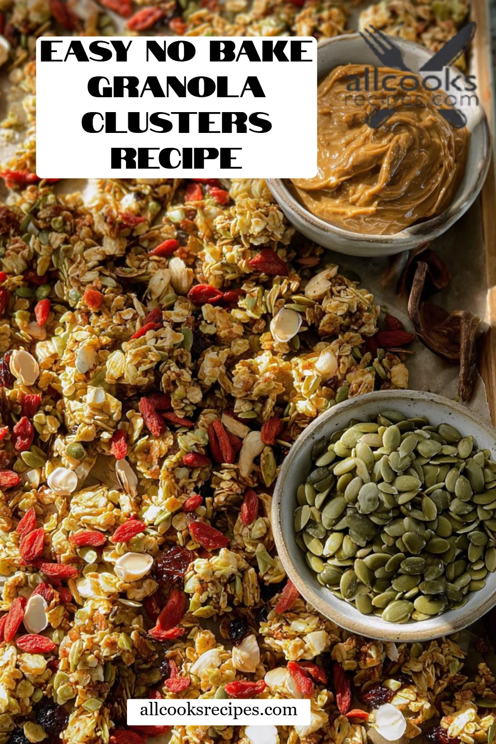 Easy No Bake Granola Clusters Recipe