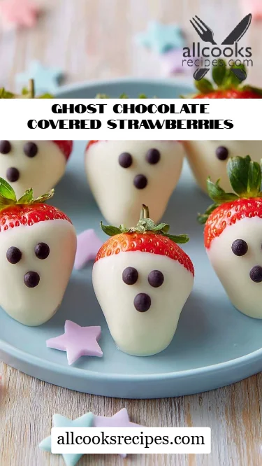 Ghost Chocolate Covered Strawberries