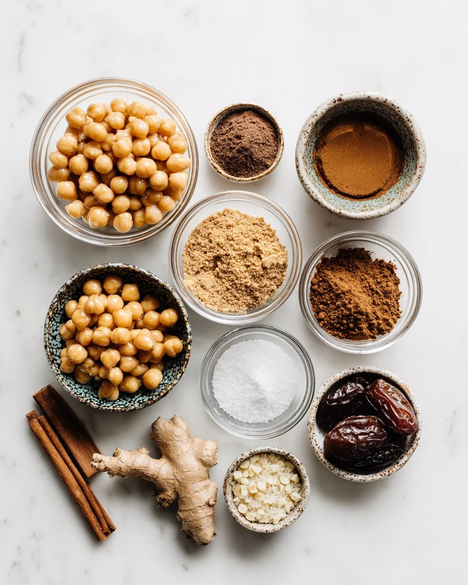 Ginger Chickpea Truffles
