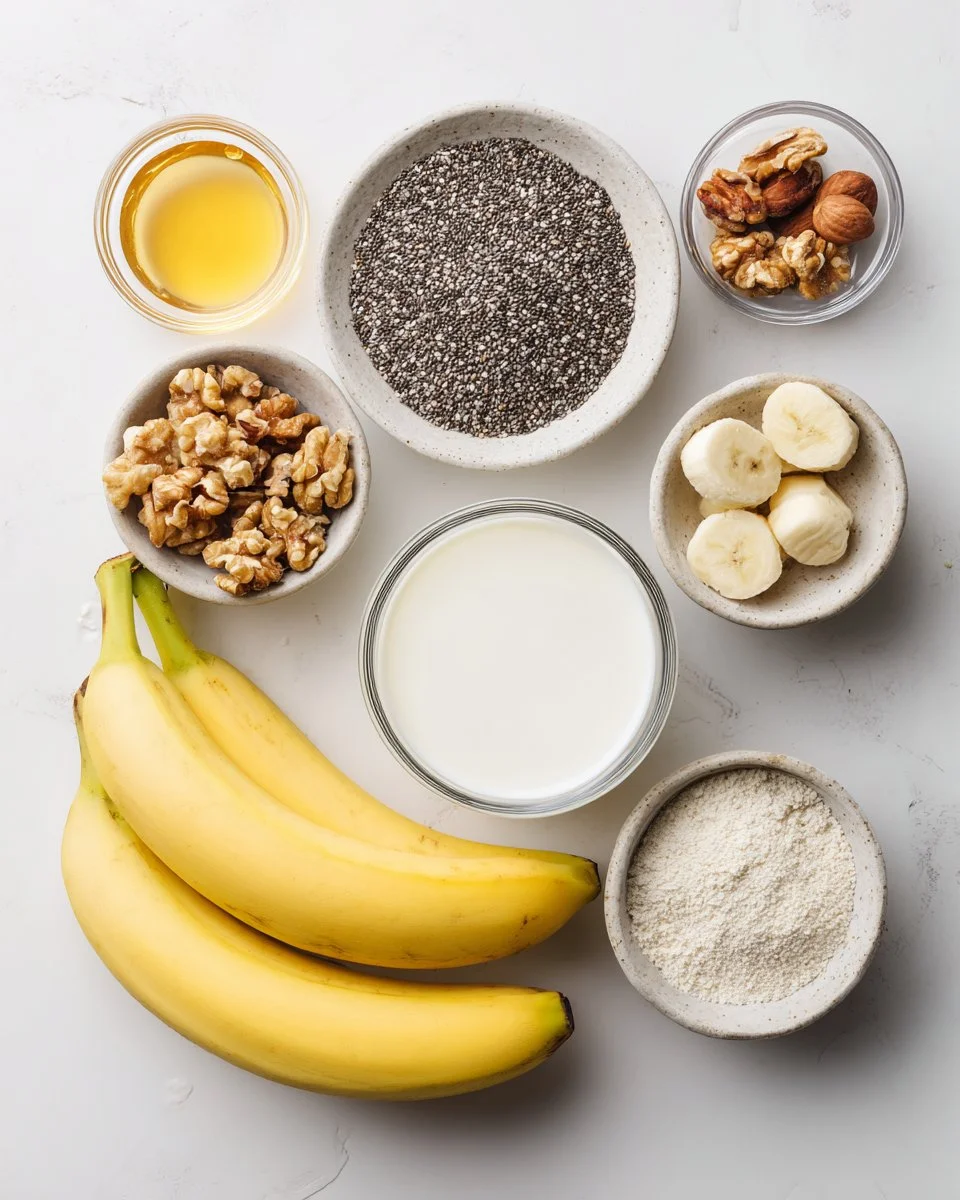 Healthy Banana Chia Pudding