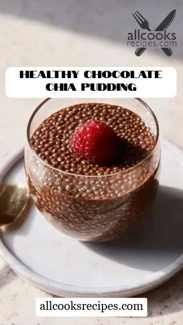 Healthy Chocolate Chia Pudding