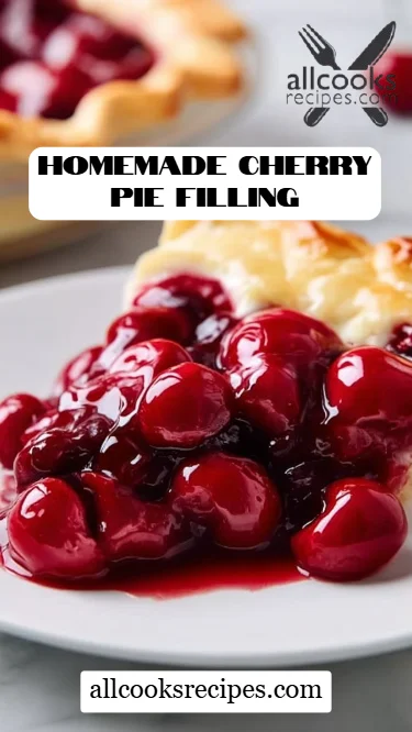 Homemade Cherry Pie Filling