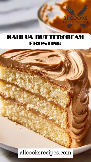Kahlua Buttercream Frosting