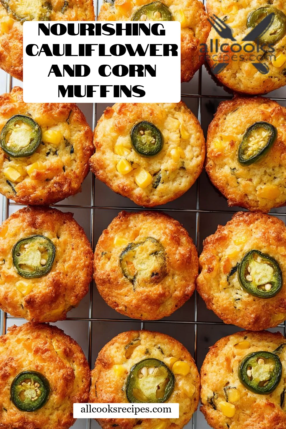 Nourishing Cauliflower and Corn Muffins