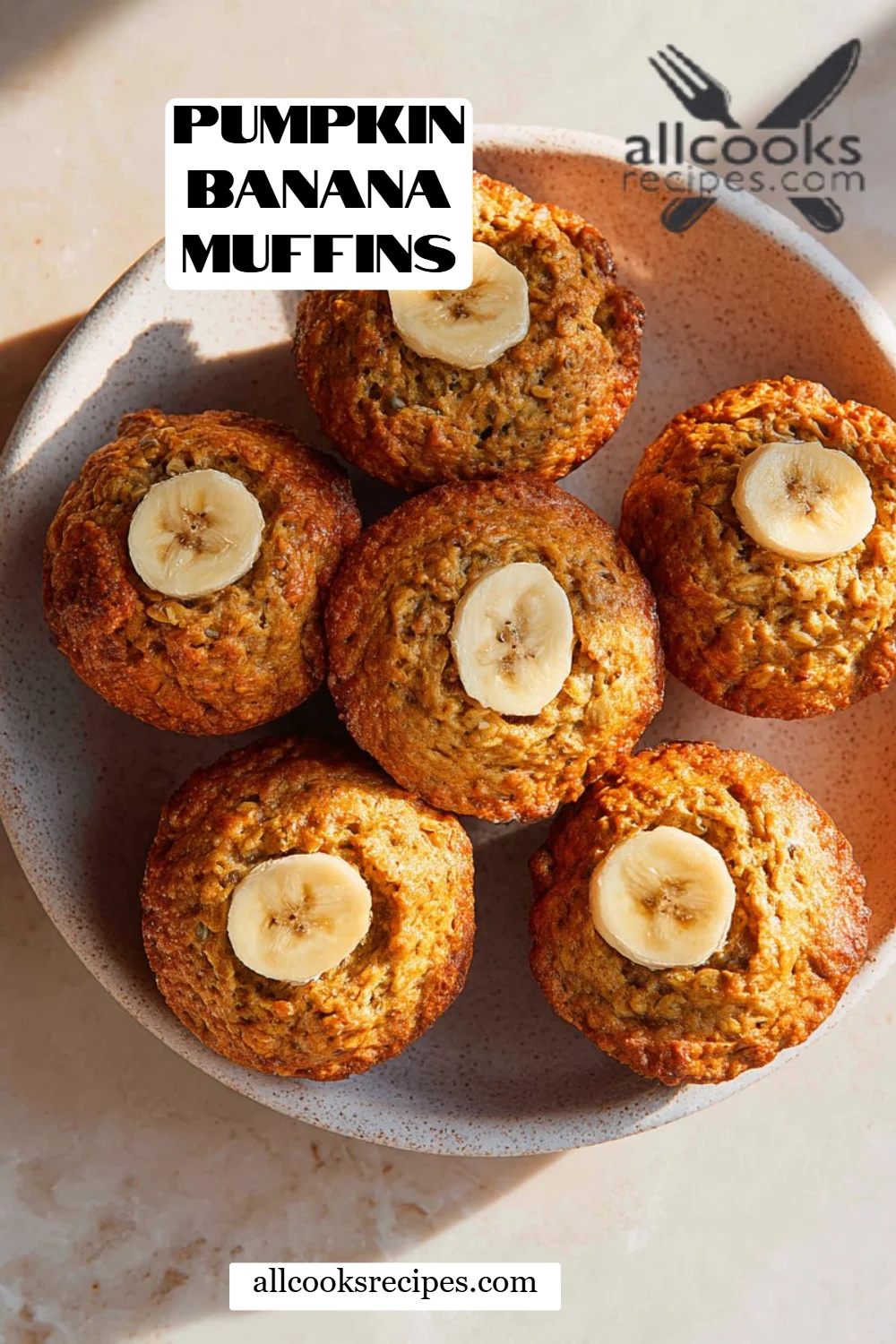 Pumpkin Banana Muffins