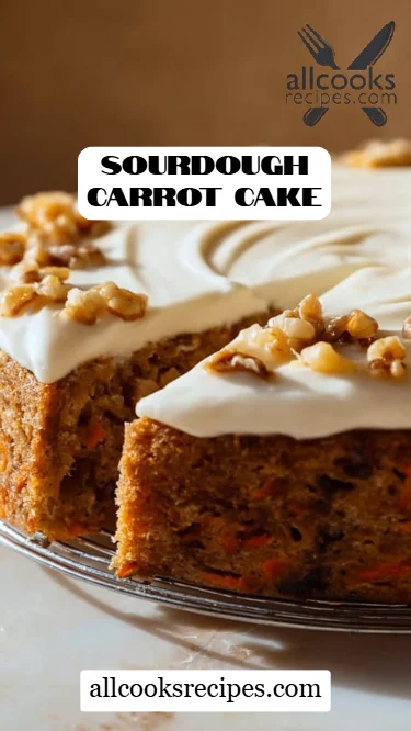 Sourdough Carrot Cake