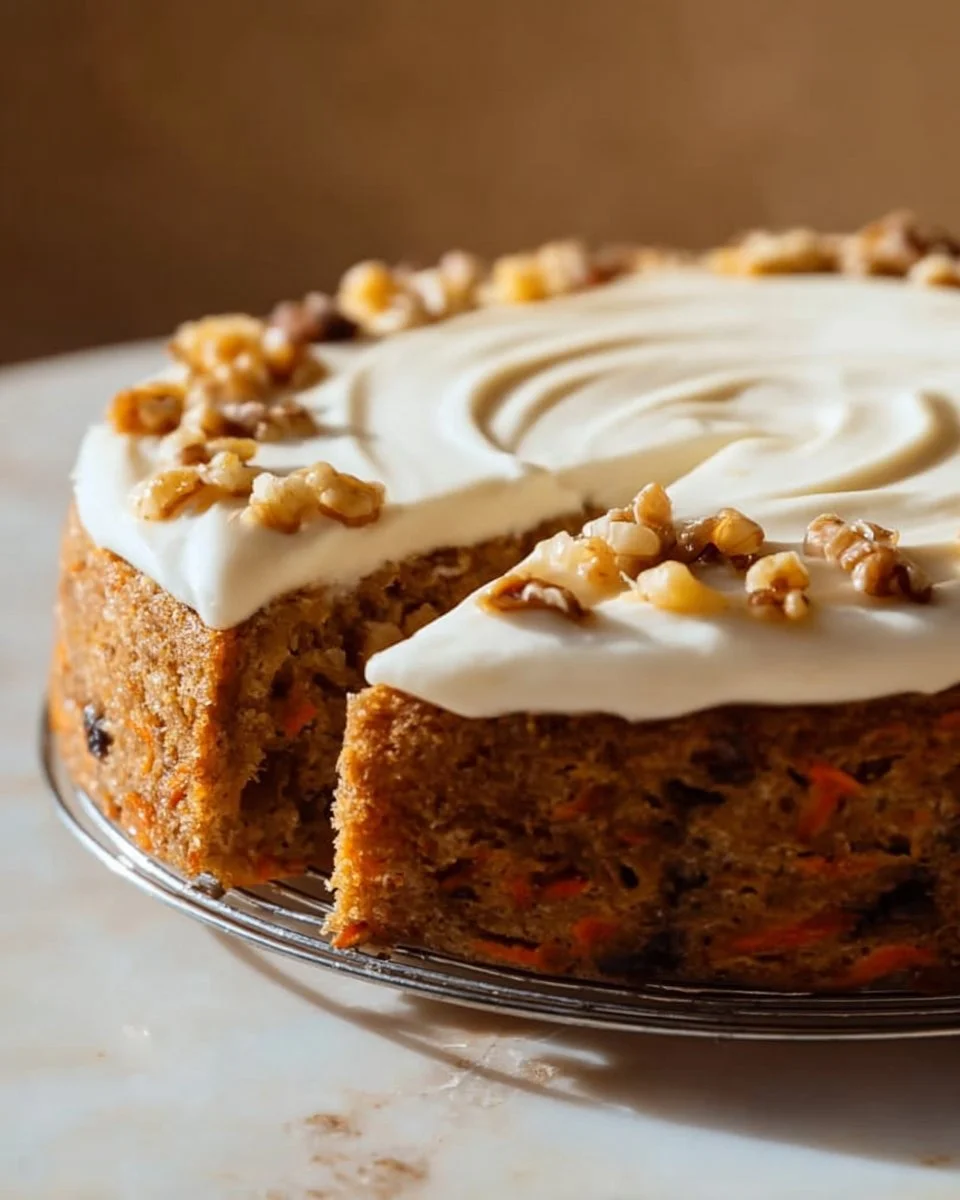 Sourdough Carrot Cake