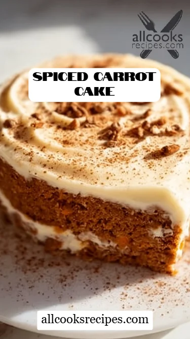 Spiced Carrot Cake