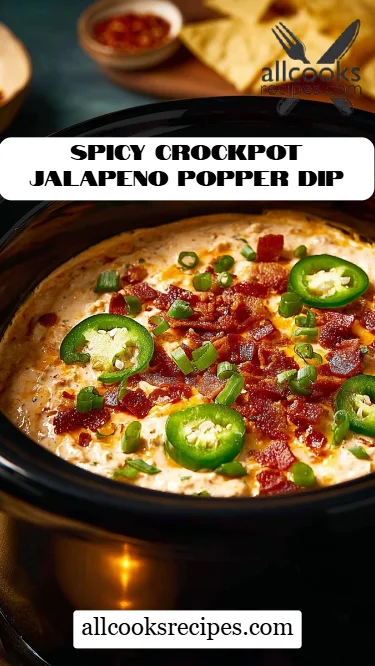 Spicy Crockpot Jalapeno Popper Dip
