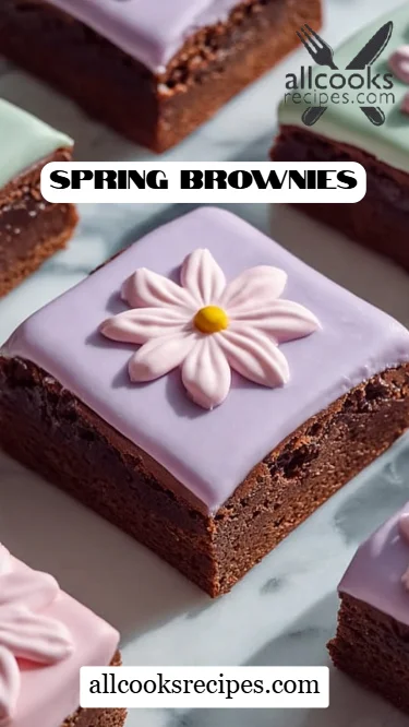 Spring Brownies