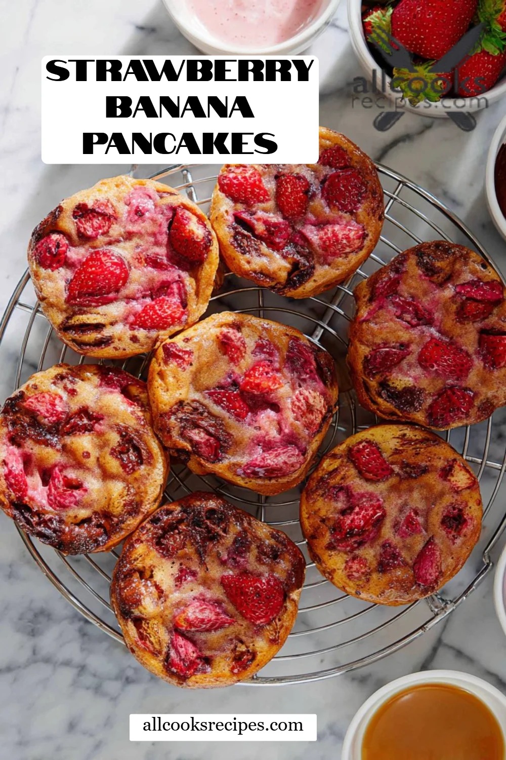Strawberry Banana Pancakes