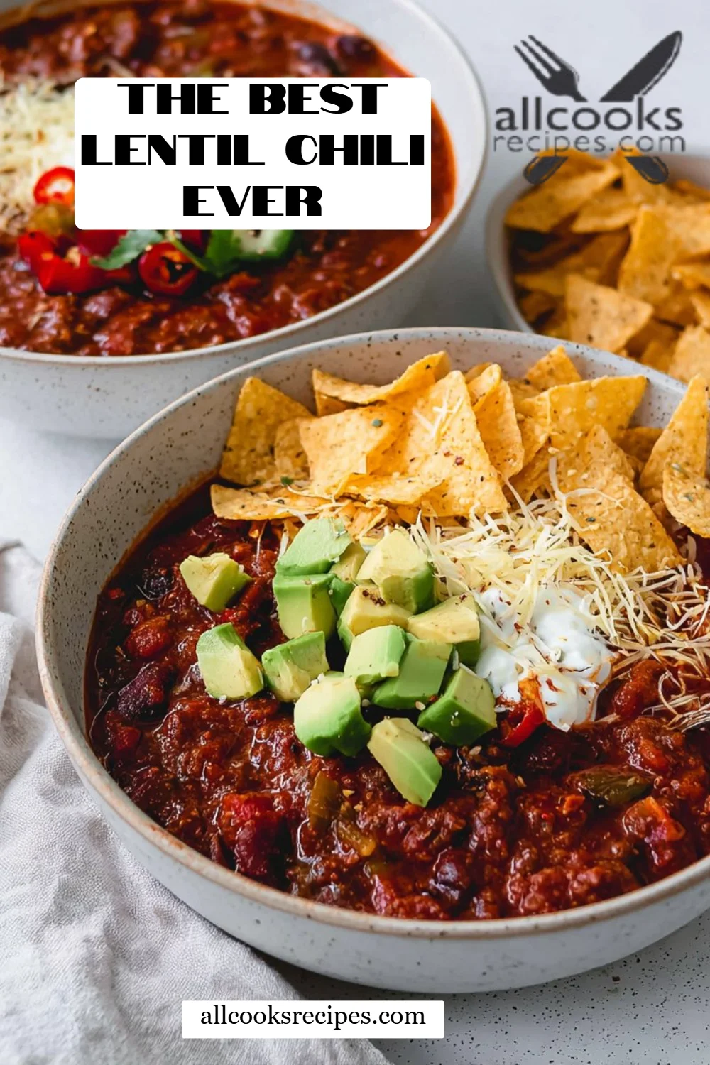 The Best Lentil Chili Ever