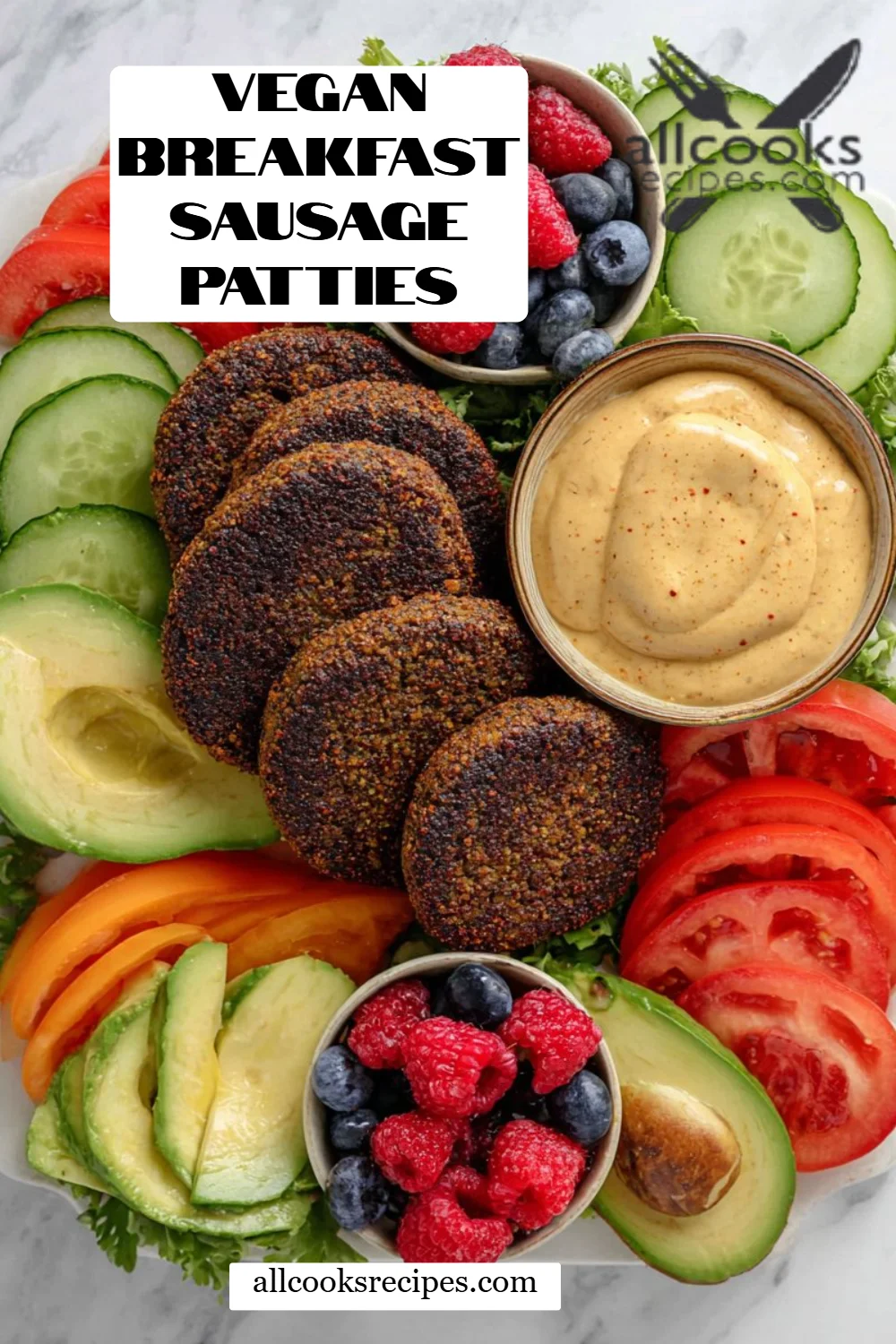 Vegan Breakfast Sausage Patties