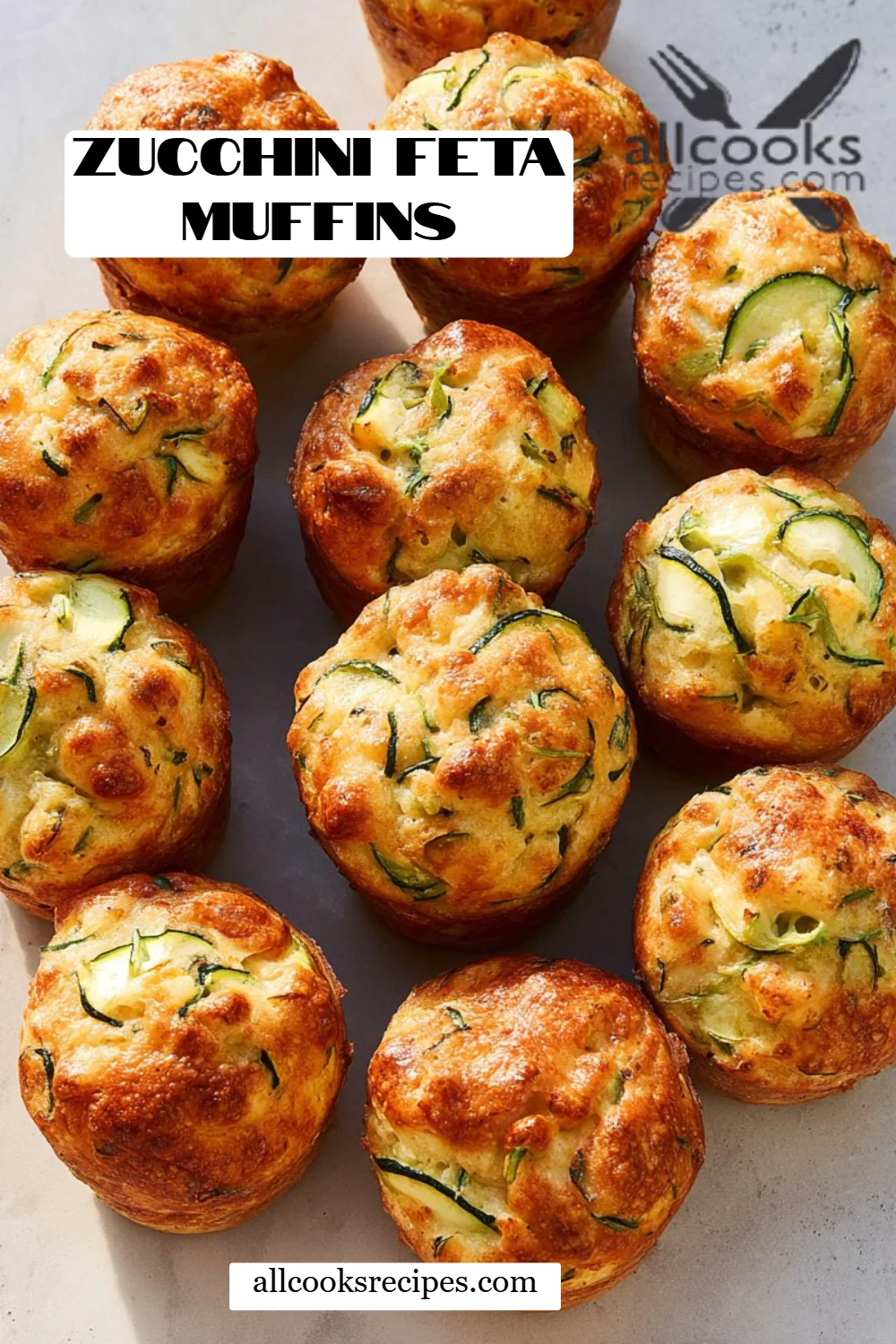 Zucchini Feta Muffins