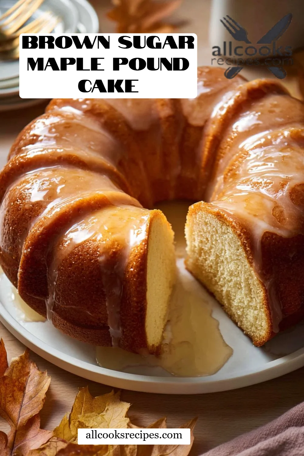 Brown Sugar Maple Pound Cake