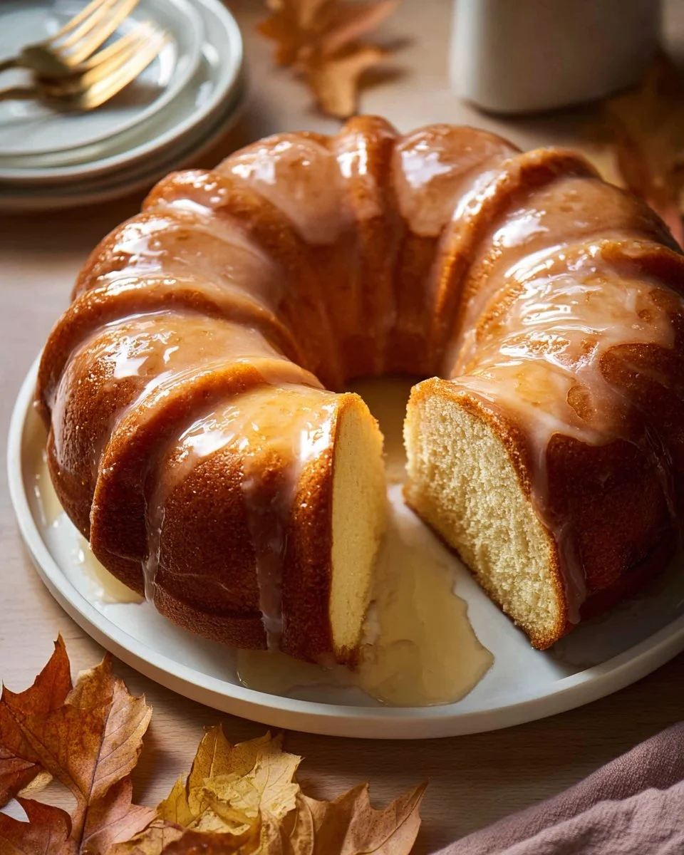 Brown Sugar Maple Pound Cake