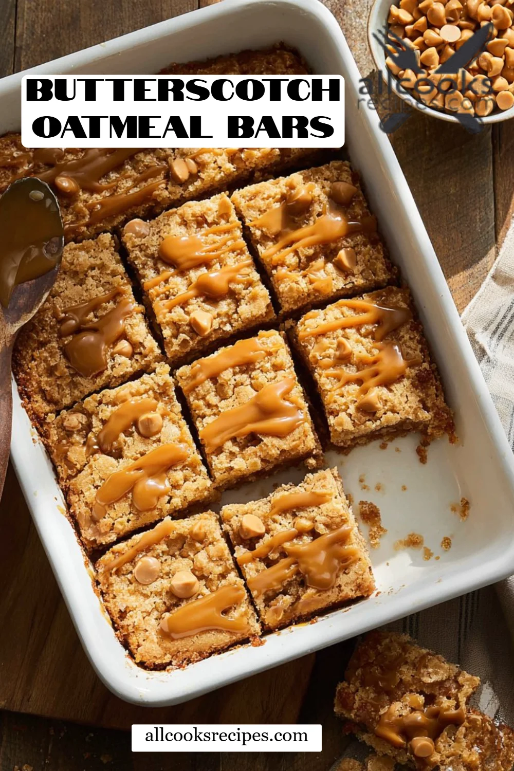Butterscotch Oatmeal Bars