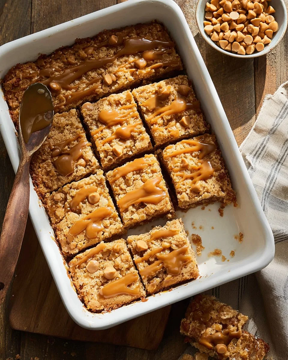 Butterscotch Oatmeal Bars