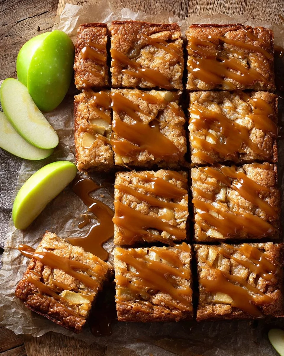 Caramel Apple Snack Cake