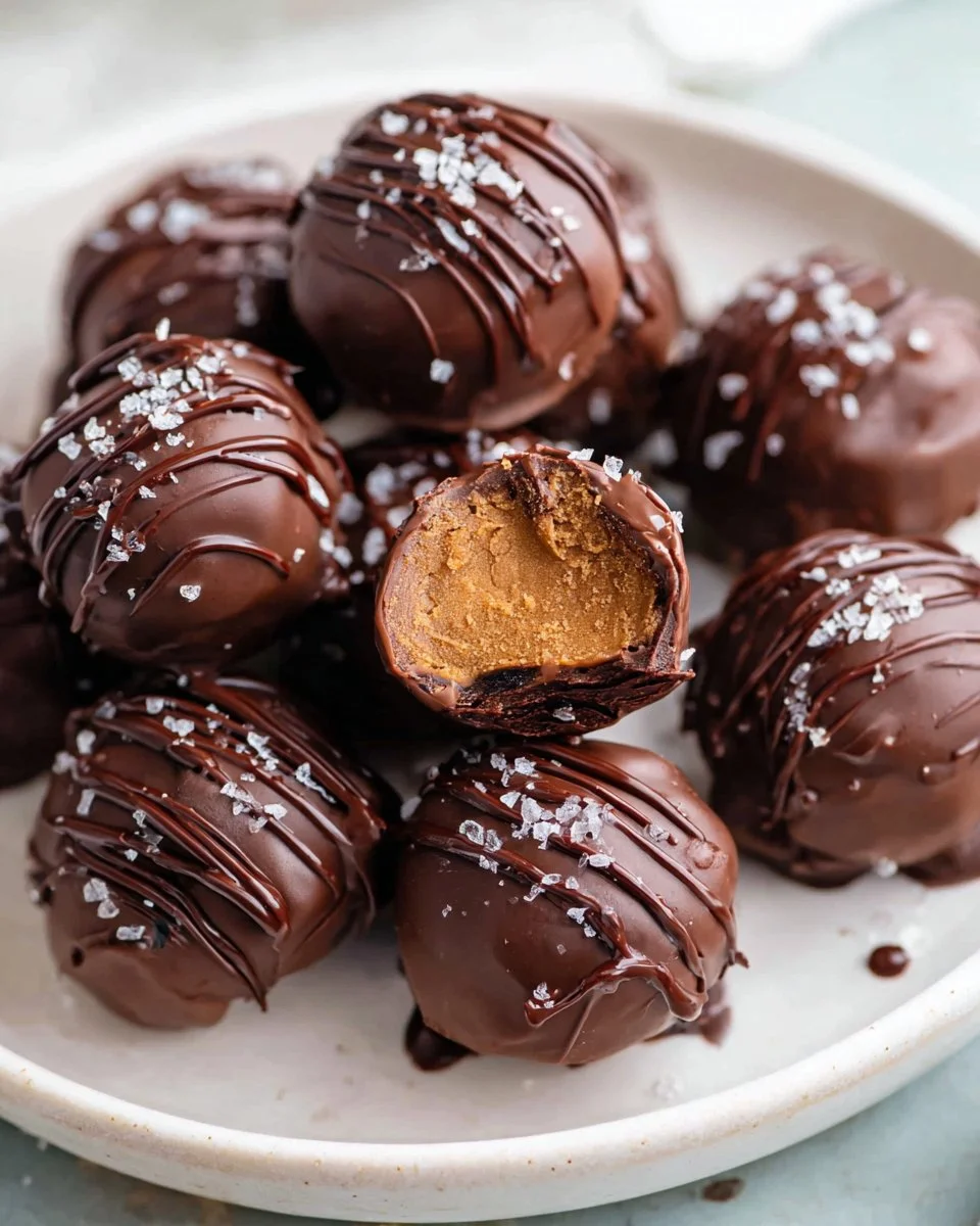 Homemade cookie dough bites on a plate with chocolate chips