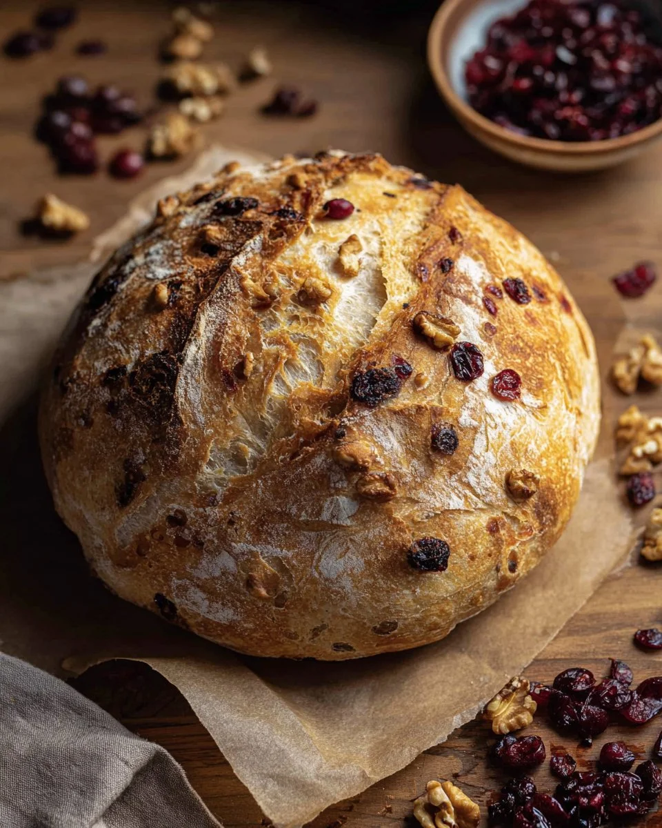 Cranberry Walnut Bread
