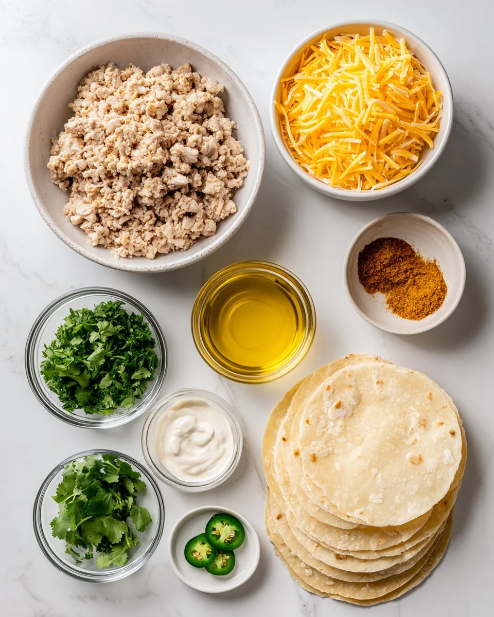 Crispy Baked Chicken Tacos