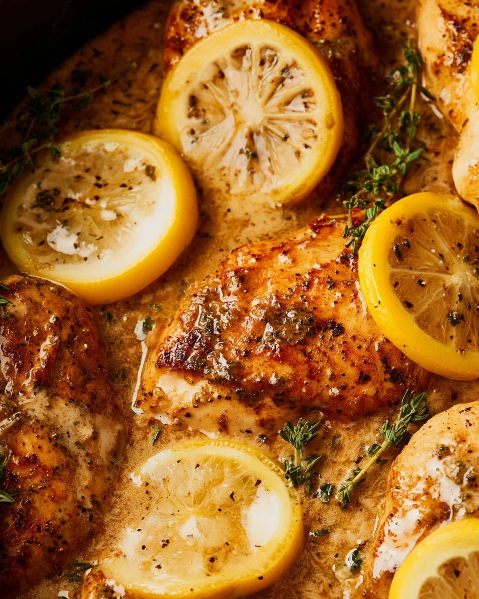 Crockpot Lemon Chicken