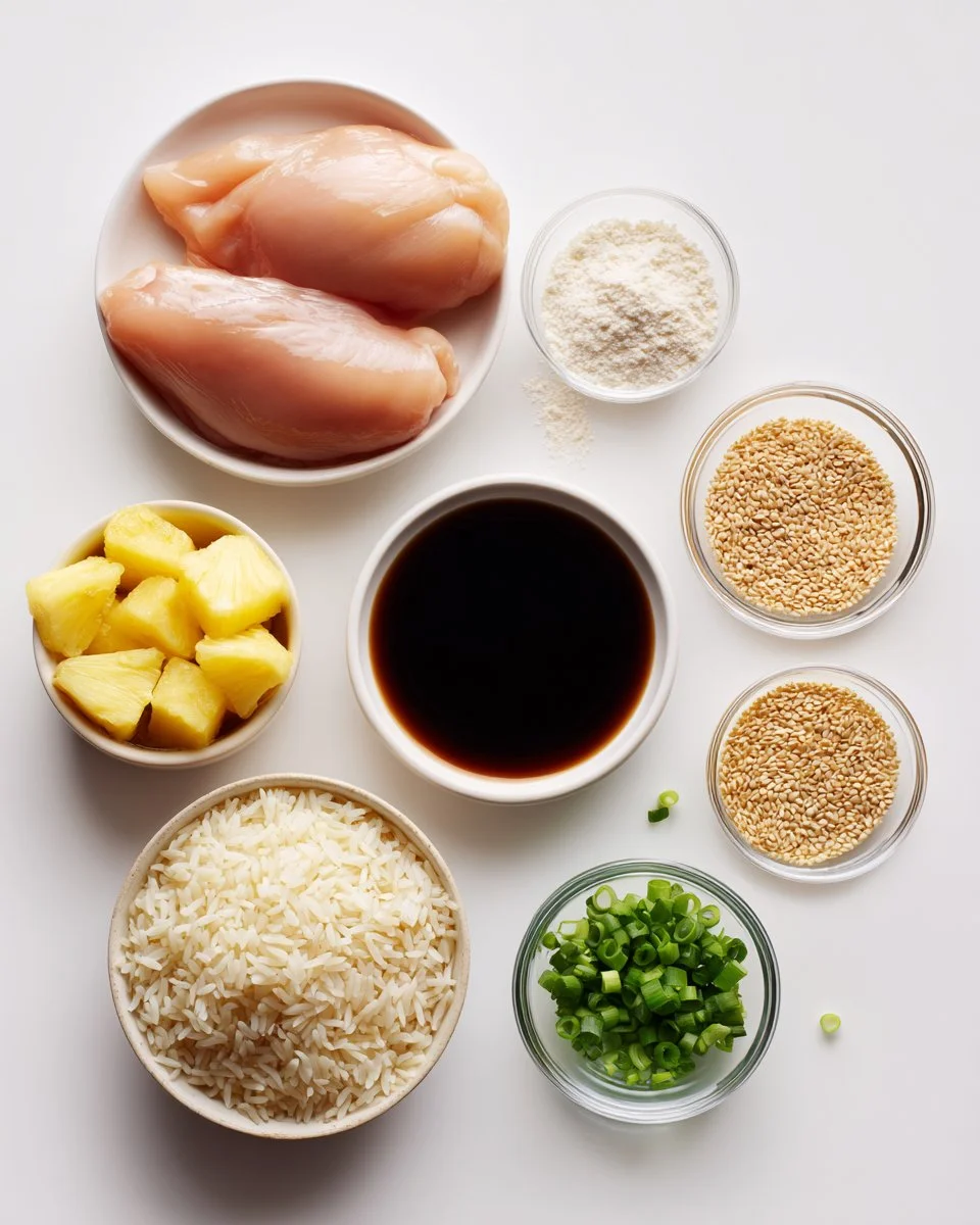 Crockpot Pineapple Teriyaki Chicken