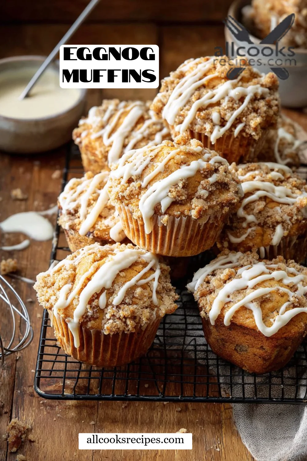 Eggnog Muffins