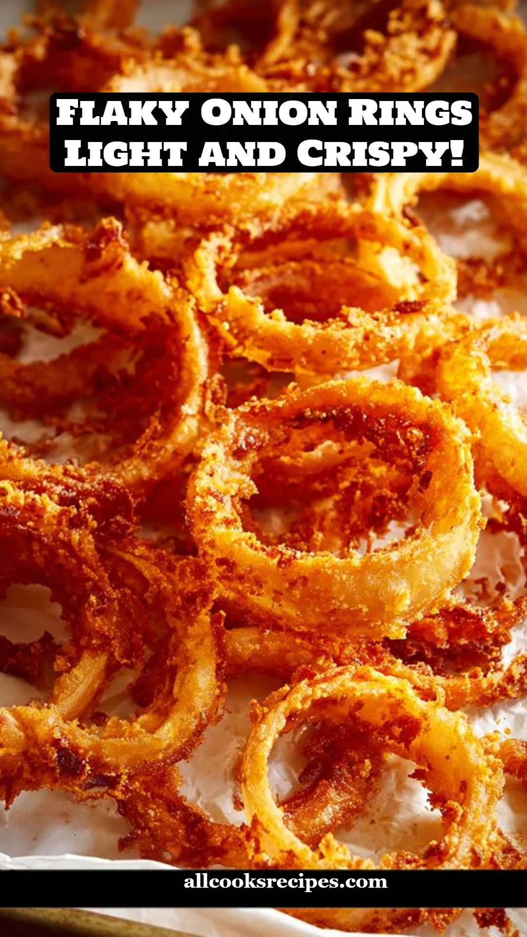 Flaky Onion Rings Light and Crispy!