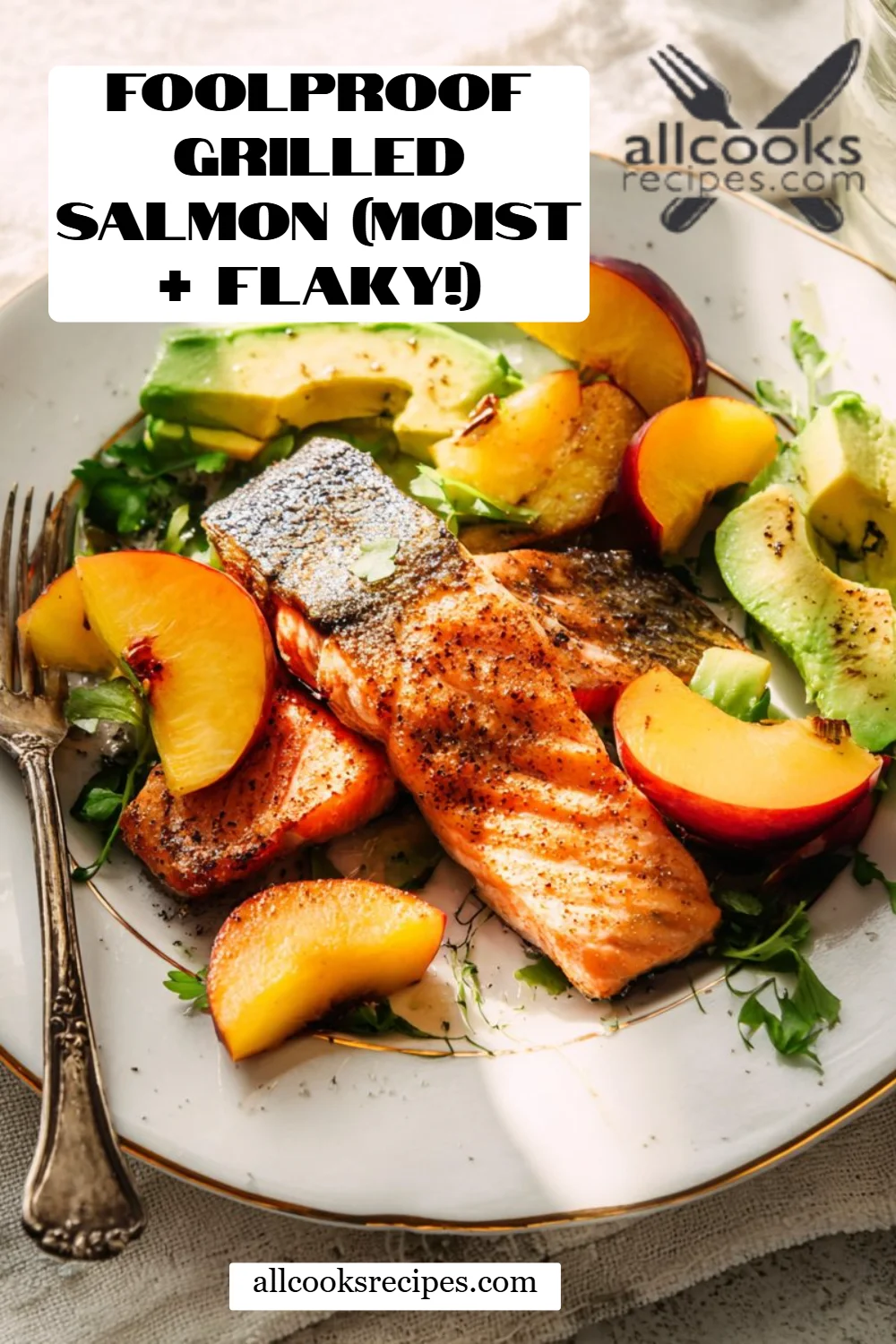 Foolproof Grilled Salmon (Moist + Flaky!)