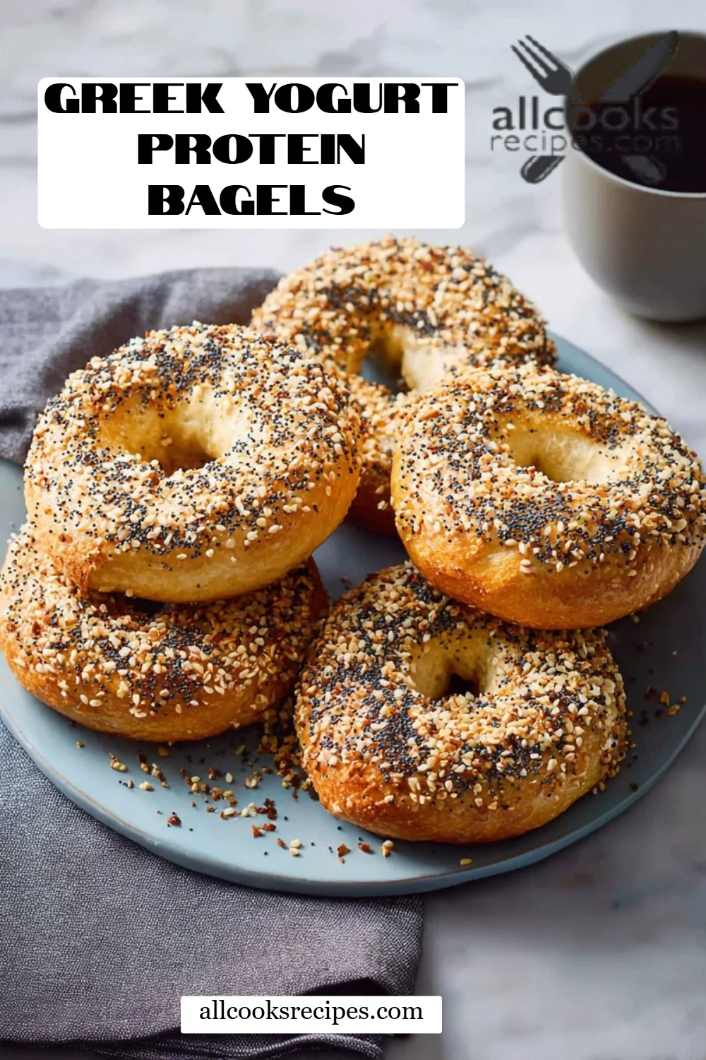 Greek Yogurt Protein Bagels