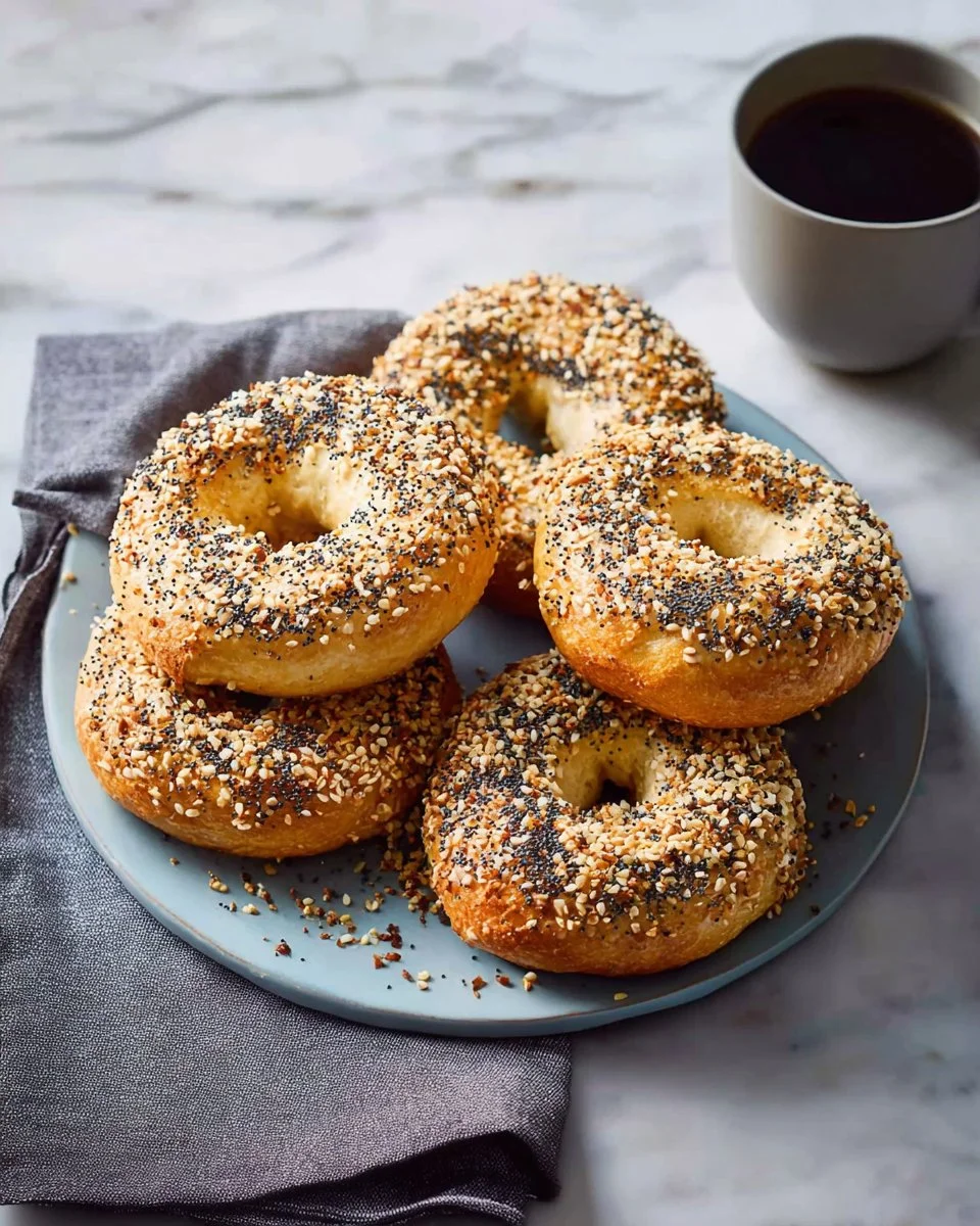 Greek Yogurt Protein Bagels